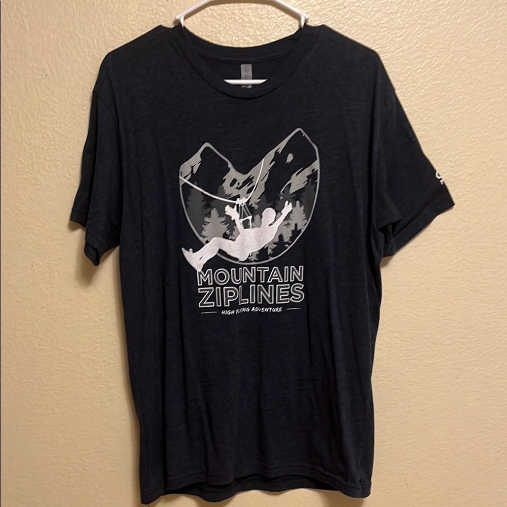 Mountain Ziplines Navy T-Shirt